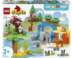 LEGO DUPLO stad 3-in-1 dierenfamilies