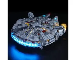 2019 LED verlichtingsset compatibel met LEGO Millennium Falcon Ruimteschip - verlichting kit voor Star Wars 75257 (Bouwsteenmodel niet inbegrepen)