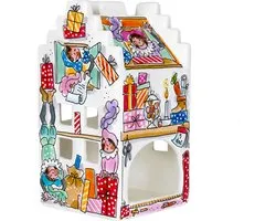 Blond Amsterdam, Sint: Lichthuisje trapgevel Pietenhuis