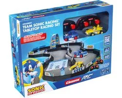 Carrera RC voertuig - RC Auto Mini - Team Sonic Racing - R Set - Sonic vs. Tails - Schaal 1:43 RC Model Kant en Klaar - Carrera