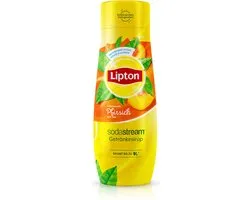 Sodastream Lipton ice tea peach siroop 440ML, goed voor 9L bruisende drank