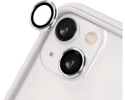 RhinoShield glazen iPhone 13 / iPhone 13 mini camera beschermer Zilver
