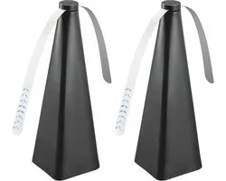 Tafelblad Bug en Fly Deterrent Fan 2 Pack - Zwart