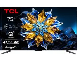 TCL 75C61B Pro - 75 inch - 4K QLED - Full Array Local Dimming - 2024