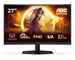Moniteur d'ordinateur AOC G4 C27G42ZE 68,6 cm (27") 1920 x 1080 Pixels Full HD LCD Noir, Rouge
