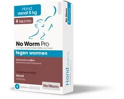 Exil No Worm Pro - Ontwormingsmiddel - Hond - 4 Tabletten