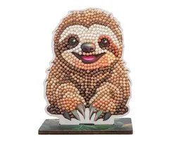 Sloth Crystal Art Wildlife Buddies