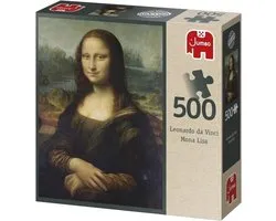 Puzzle Jumbo - Leonardo de Vinci Mona Lisa - 500 pièces