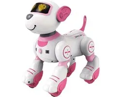 Livano Robot Hond - Robot Hondje Speelgoed - Interactief - Roze