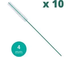 Brossettes Ragers Lactona - Petites 4mm - Vertes - Sachet de 2 poignées x 5 pièces - Forfait Avantage