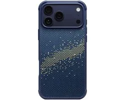 PITAKA Aramid ProGuard - Hoesje Geschikt voor Apple iPhone 17 Pro - Compatibel met MagSafe - Aramidevezel 600D - MIL-STD-810H - Back Cover Milky Way