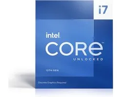 Intel Core i7 13700F Boxed - Desktop processor - CPU - 16 core - 2,1GHz-5,2GHz - Socket 1700 - Inclusief koeler