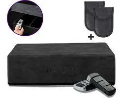 Inside Safe Faraday Box Autosleutel - Black Rock - Autosleutel RFID Antidiefstal - Keyless Entry Hoesje - RFID Beschermhoes Autosleutel