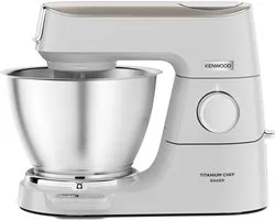 Kenwood KVC65.001WH robot de cuisine 1200 W 5 L Acier inoxydable, Blanc Balances intégrées