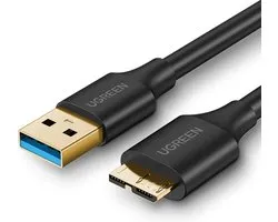 UGREEN USB naar Micro USB B Data en Laadkabel 10W 5Gbps 1M Zwart