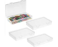 CLGP® Boîtes de présentation - Boîtes de rangement - Présenter des objets - Matériau solide - Tailles variées - Transparent