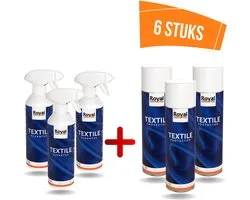 Royal Furniture set - 3 x Textile protector + 3 x Cleantex vlekkenspray 3000ml