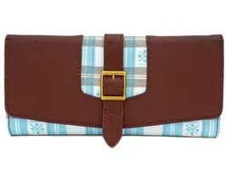 Loungefly Harry Potter Plaid Blue Check Portemonnee