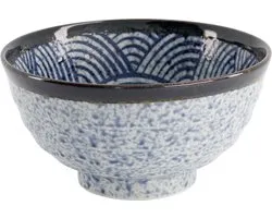 Tokyo Design Studio – Aisai Seigaiha – Rijstkom – 16.8 x 8.8cm