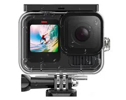 MOJOGEAR Waterdichte case voor GoPro 13 - Waterdicht tot 50 meter - Speciaal ontworpen voor de GoPro Hero 13 - Geen kwaliteitsverlies - Onderwaterhuis GoPro 13 - Transparant