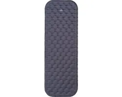 NOMAD® AirTec 3D Comfort Long Slaapmat | Black | 198×66×7 cm | Lichtgewicht & Stevig | 3D Vorm met Verticale Zijwanden | incl. Pompzak & Compact Pakformaat