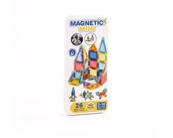 LUDI - Carreaux magnétiques - Panneaux magnétiques - 26 pièces