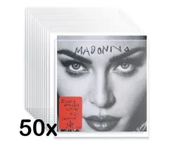 Pinguïn Records LP hoezen 50 stuks – VinylCare Essential ShieldSleeve Record Sleeves - LP hoes - Vinyl hoes – Polyethyleen extra stevig – Beschermhoes – LP beschermhoezen - Buitenhoezen voor standaard LP’s - 100 Micron