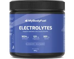 MyBodyFuel - Elektrolyten Poeder - Electrolytes - Hydratatie Mix - Blueberry Raspberry - 300 g