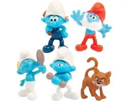 Speelset van de Smurfen - 5 stuks - Giochi Preziosi