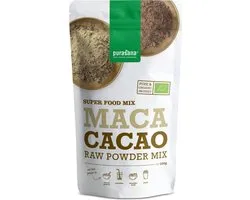 Purasana Maca & cacao poedermix vegan bio 200 Gram