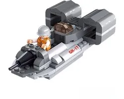 Sluban Army Jet Boot 3-in-1 bouwspeelgoed kinderen vanaf 6 jaar – Constructiespeelgoed modelbouw – bouwdoos met 101 bouwstenen en 1 minifiguur – M38-B0537F