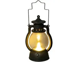 Elektrische Olielamp - Decoratieve Lamp - Sfeervol Verlichten - Flikkerend Vlam Effect - 12.5cm Hoog