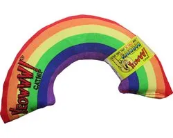 Ouaiwww ! Rainbow Kicker - Jouet Cataire Cataire pour Chats - Coloré - 18 cm