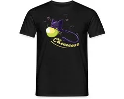 Miraculous Plagg Houdt Van Kaas Camembert T-Shirt Heren
