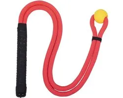De Red Golf Rope Swing Trainer is een professioneel trainingshulpmiddel dat is ontworpen om de swingsnelheid, het ritme, de flexibiliteit en de kracht te verbeteren. Geschikt voor warming-ups en oefeningen,