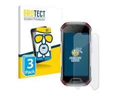 BROTECT - Screenprotector voor Unihertz Atom L - Folie Beschermfolie Beschermglas matte 3 Stuks
