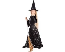 Boland - Kostuum Midnight witch (4-6 jr) - Kinderen - Heks - Halloween verkleedkleding - Heks