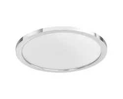 OSRAM SMART+ Matter Orbis Disc plafonnier LED pour salle de bains IP44 300mm, 18W, 1400lm, TW 3000-6500K, WiFi, Argent