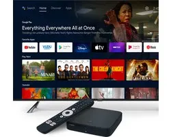 STRONG - Streaming Box Android TV + DVB-T 4K UHD - SRT420 - Chromecast Ingebouwd - Google Voice Assistant Compatibel - Dolby Atmos & Dolby Vision - Gemakkelijk te installeren - Zwart