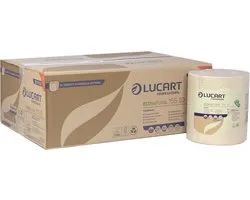 Lucart Professional handdoekrol EcoNatural 155 ID, doos van 6 rollen