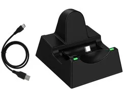 Oplaadstation - Geschikt voor Nintendo Switch en PS5 - Charging Dock USB-C - Zwart