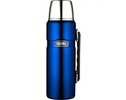 Thermos King thermosfles - 1,2 liter - Metallic Blauw