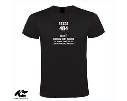 Error 404 - T-shirt unisexe - XL - Noir