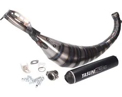 Uitlaat Yasuni R4 Max Bigbore zwart Derbi 50cc 2 Takt