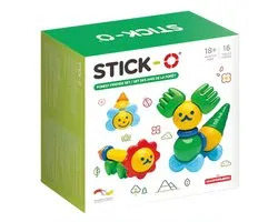Stick-O Bouwsets Bosvriendjes - magnetisch speelgoed - 20 modellen