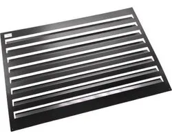 Evolar Backcover grand boîtier d'unité extérieure de climatisation noir autoportant 1100 X 1200 MM