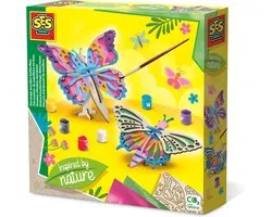 SES Creative - Houten Vlinders Versieren - Inspired by Nature