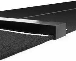 XQ Max - Dart Oche System 60x5x2.5 cm, Exclusief Dartmat, Verplaatsbare Oche met 2 Klemmen voor Dartmat, Eenvoudige Installatie