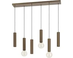 EGLO Fariolo Hanglamp - E27 - GU10 - 96 cm - Brons