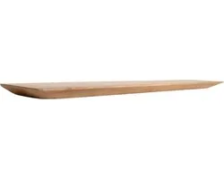 Raw Materials - Craftsman wandplank - Zwevend - 90 cm - Teakhout